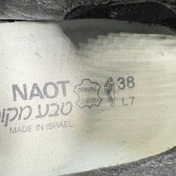 NAOT Women’s Calzado Green Distressed Ankle Boot Size 38 US 7 - Picture 10 of 10